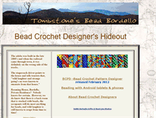 Tablet Screenshot of bead-bordello.com